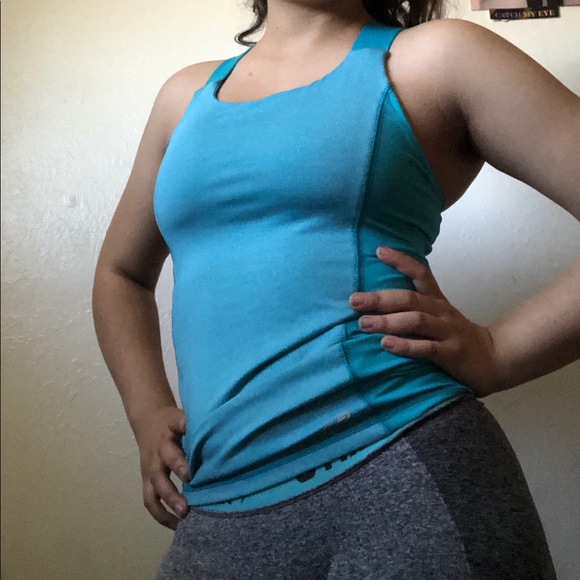 Champion Blue athletic top - Picture 1 of 3